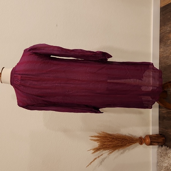 Anthropologie Maeve Semi-sheer Shirt Dress - Picture 5 of 8